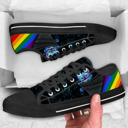 Ohana And Pride - LGBT Support Low Top Shoes