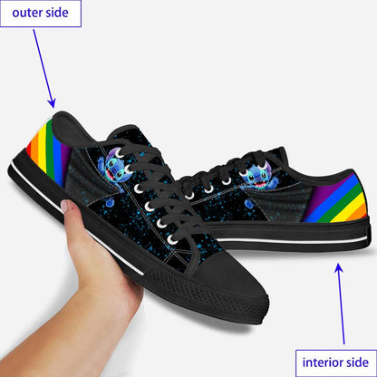 Ohana And Pride - LGBT Support Low Top Shoes