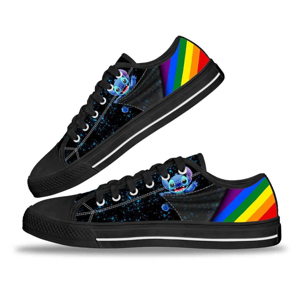 Ohana And Pride - LGBT Support Low Top Shoes