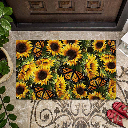 Hello Sunshine - Sunflower Doormat