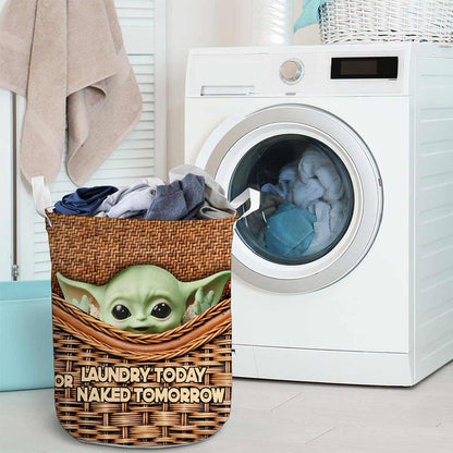 Laundry Today - The Force Laundry Basket With 3D Pattern Print