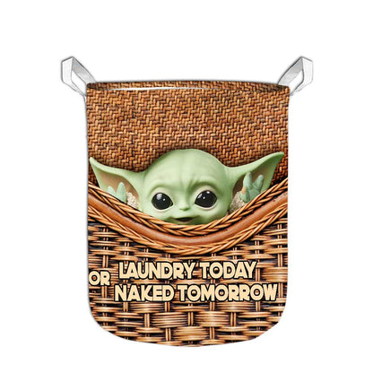 Laundry Today - The Force Laundry Basket With 3D Pattern Print