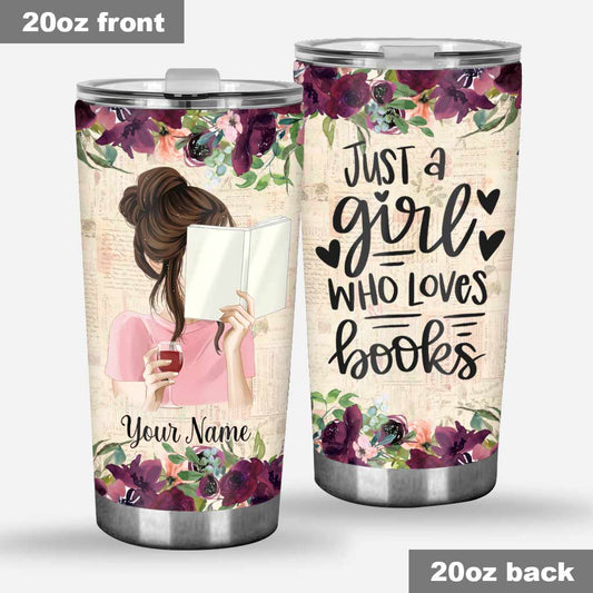 Book Lover - Personalized Book Tumbler