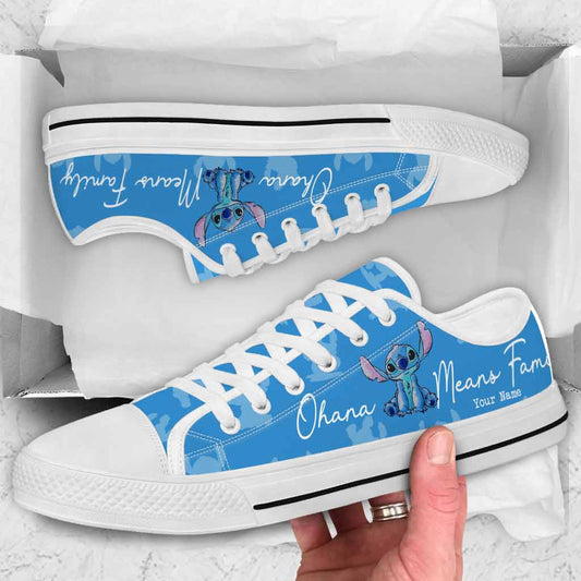 Ohana - Personalized Ohana Low Top Shoes