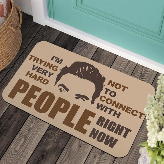 I'm Trying Very Hard Everyone's Show Doormat 0323