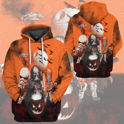 Happy Halloween The Force All Over Shirt 0823