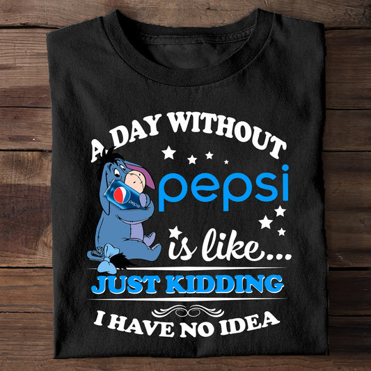 A Day Without Blue Soft Drink T-shirt and Hoodie