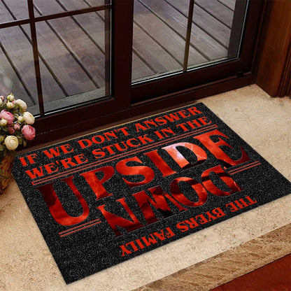 If We Don't Answer - Personalized Stranger Things Doormat