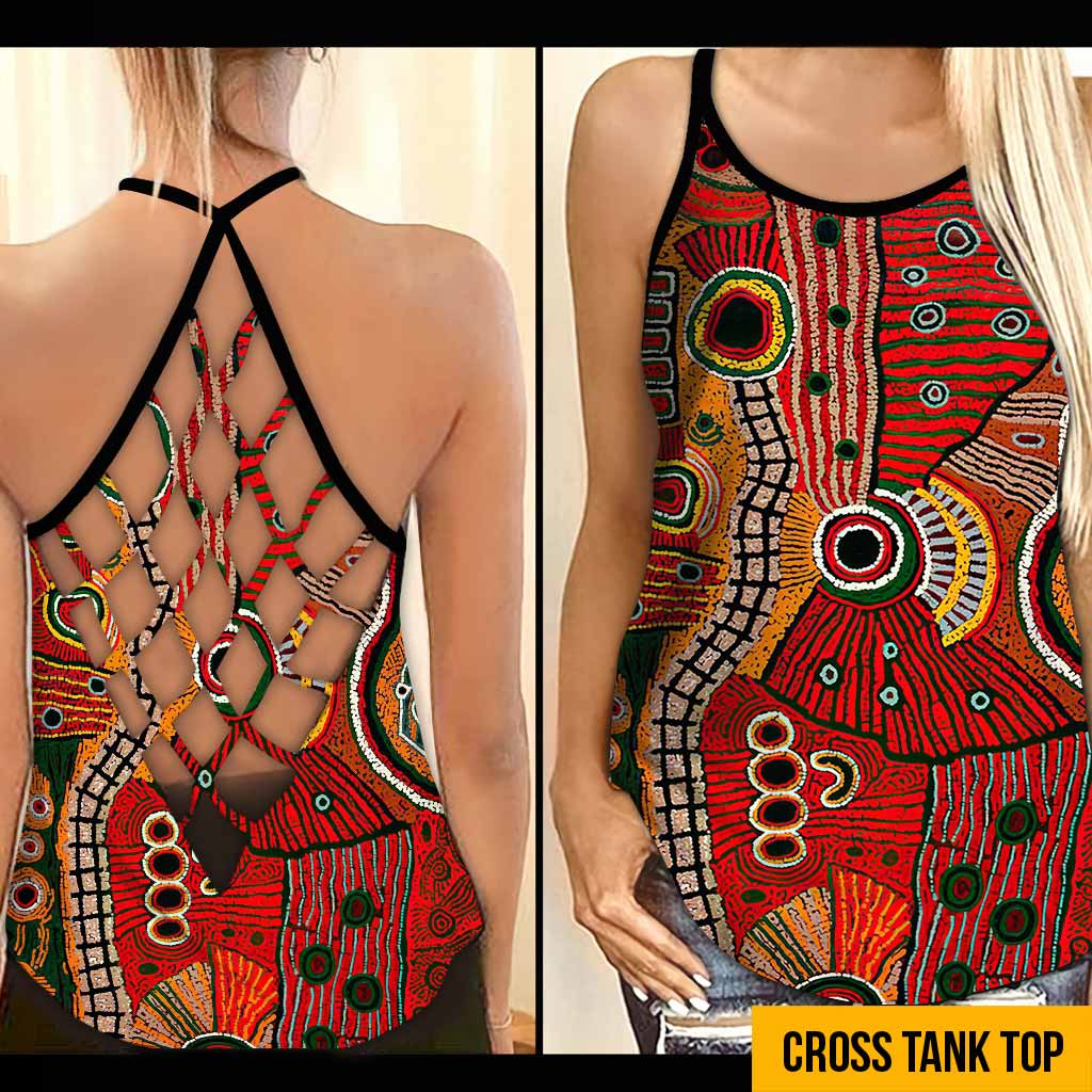 Aboriginal Australians Cross Tank Top