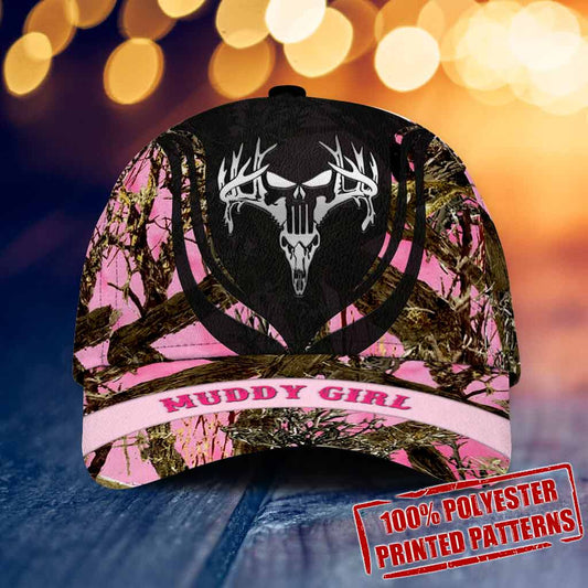 Muddy Girl Cap With Printed Vent Holes