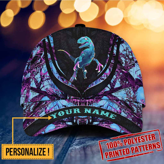 Mamasaurus - Dinosaur Personalized Classic Cap With Printed Vent Holes