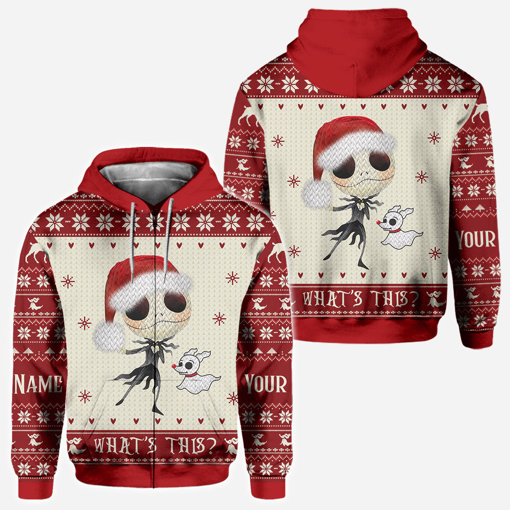 What's This - Personalized Christmas Nightmare All Over T-shirt and All Over T-shirt and Hoodie