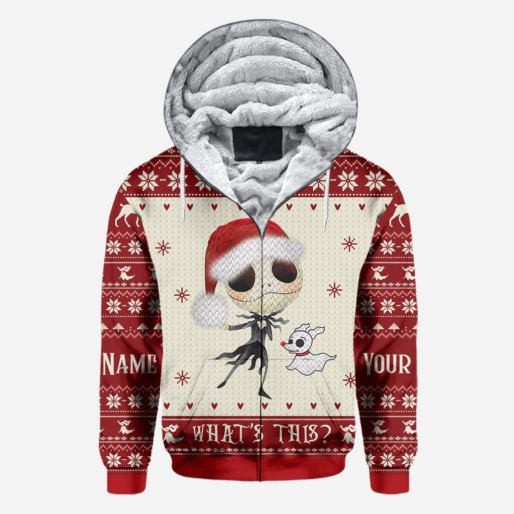 What's This - Personalized Christmas Nightmare All Over T-shirt and All Over T-shirt and Hoodie