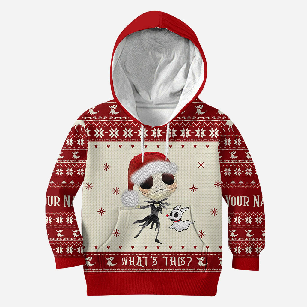 What's This - Personalized Christmas Nightmare All Over T-shirt and All Over T-shirt and Hoodie