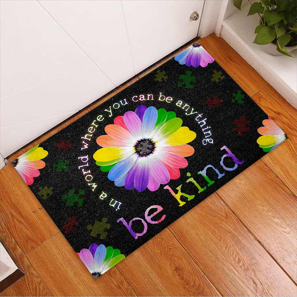 Be Kind - Autism Awareness Doormat