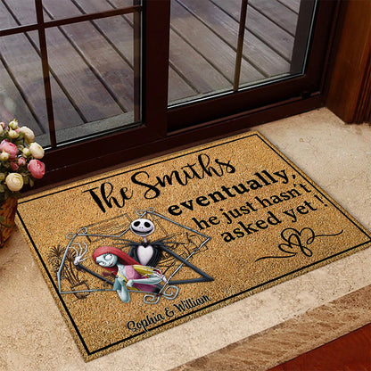 Eventually He Just Hasn‘t Asked Yet - Personalized Nightmare Doormat