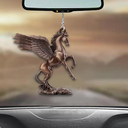 Magic Horse - Horse Car Ornament (Printed On Both Sides)