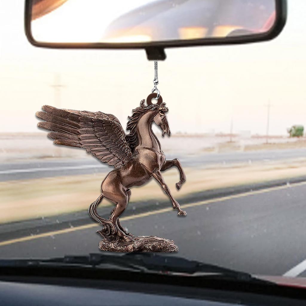 Magic Horse - Horse Car Ornament (Printed On Both Sides)