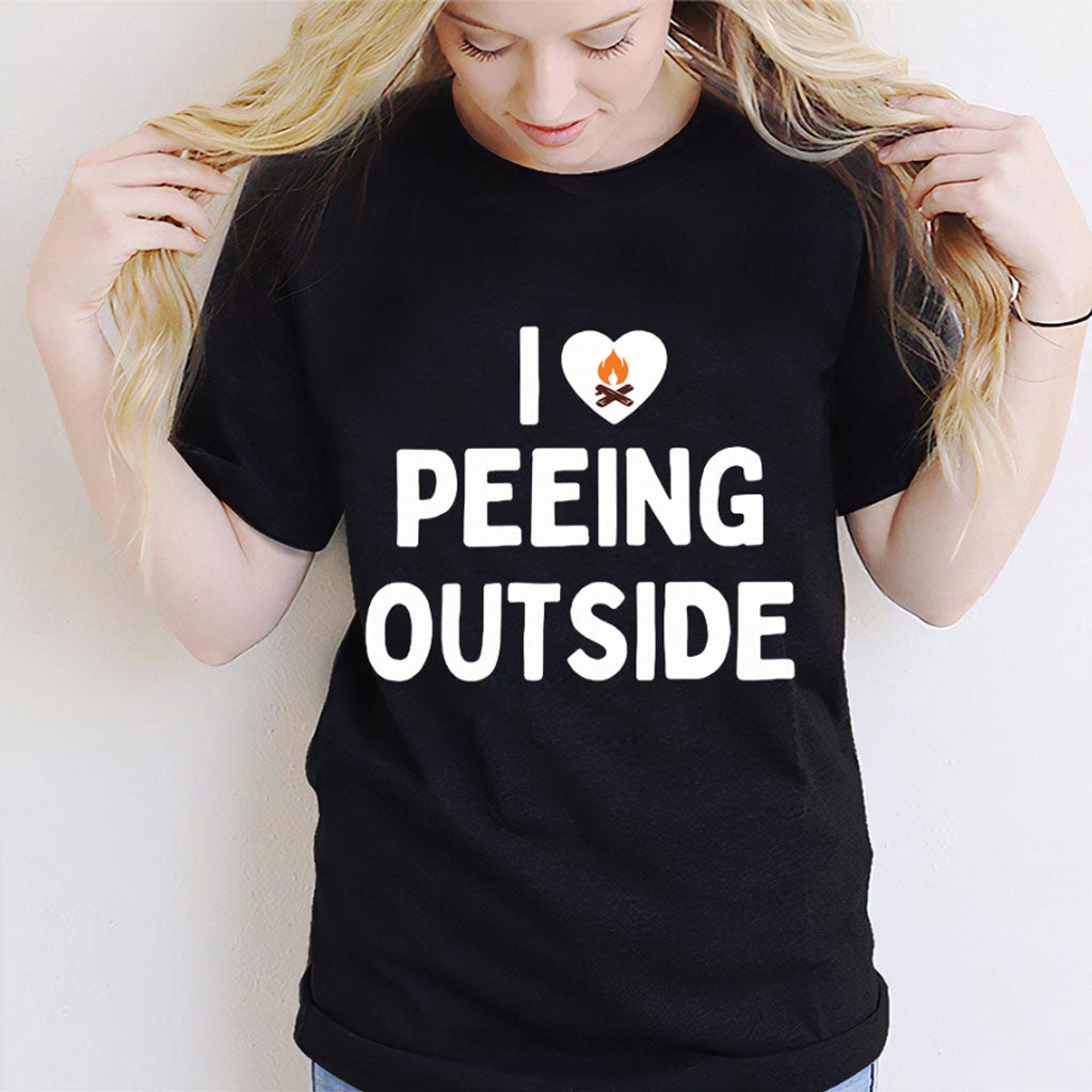 I Love Peeing Outside - Camping T-shirt and Hoodie 112021