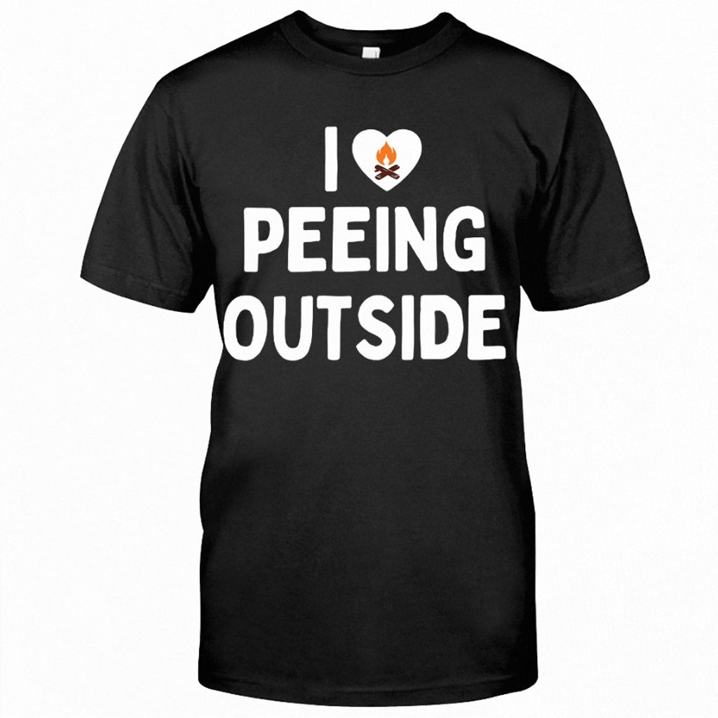 I Love Peeing Outside - Camping T-shirt and Hoodie 112021