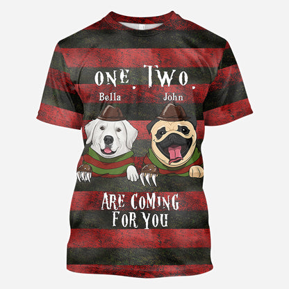 Coming For You - Personalized Dog All Over Shirt