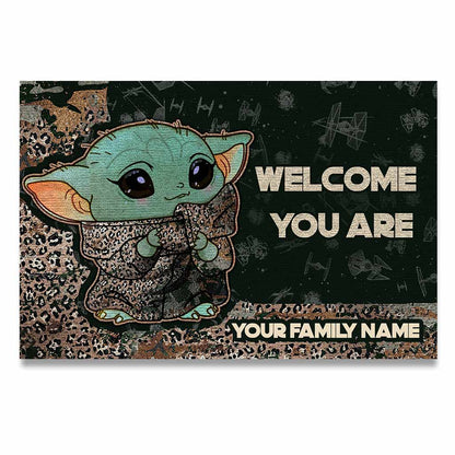 Welcome You Are - Personalized Doormat