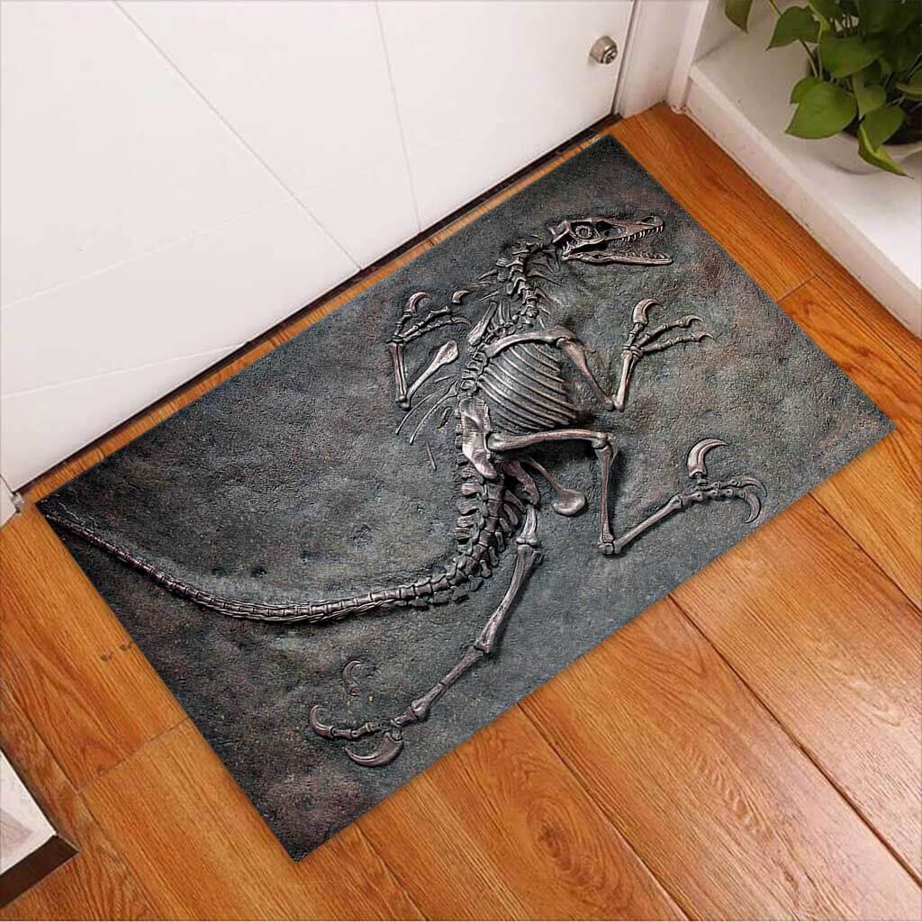 Dinosaur Fossil Doormat