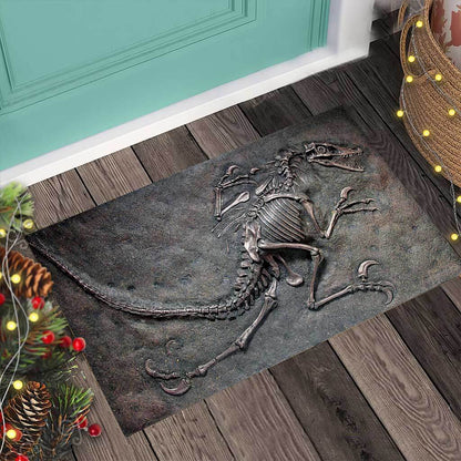 Dinosaur Fossil Doormat