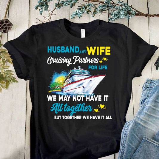 Husband And Wife Cruising Partners - T-shirt and Hoodie 1121