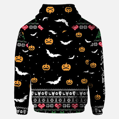 Merry Creepmas - Nightmare All Over T-shirt and Hoodie 1121