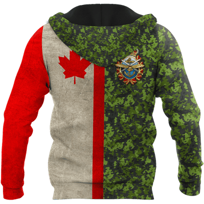 Canadian Army Veteran Jesus - Christian All Over T-shirt and Hoodie 0921