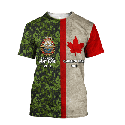 Canadian Army Veteran Jesus - Christian All Over T-shirt and Hoodie 0921