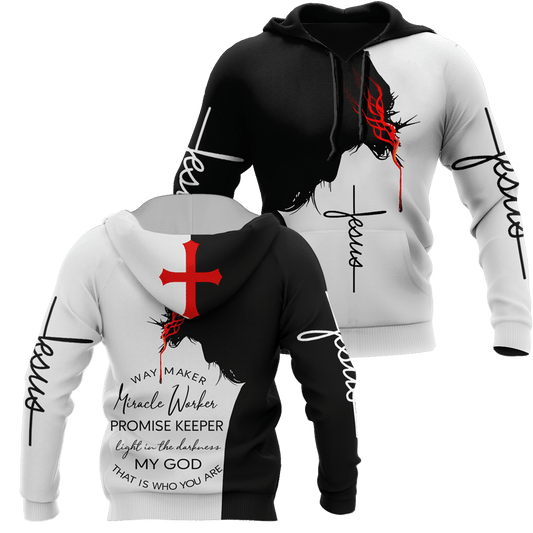 Way Maker Promise Keeper - Jesus All Over T-shirt and Hoodie Shirts For Men and Women 0921