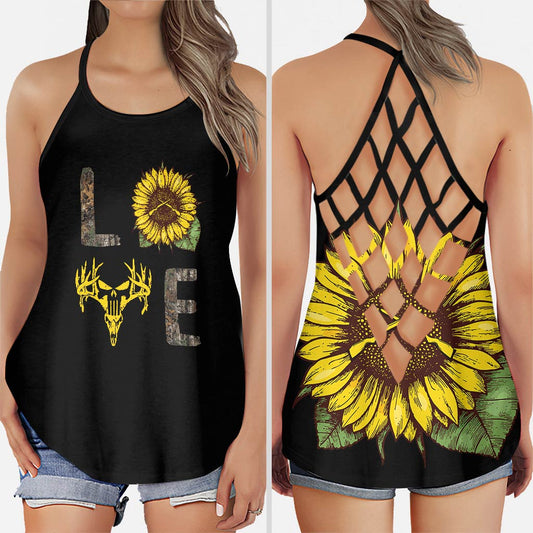 Love Hunting Cross Tank Top