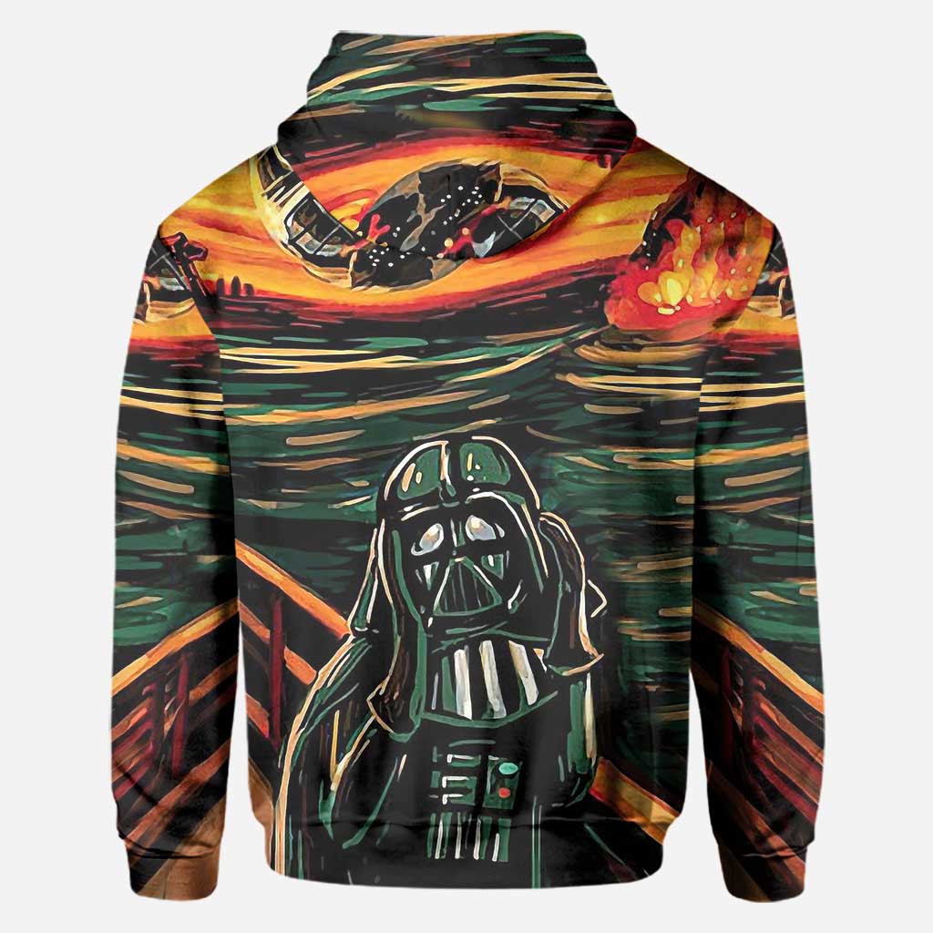 Scream On The Dark Side - Personalized The Force All Over T-shirt and Hoodie