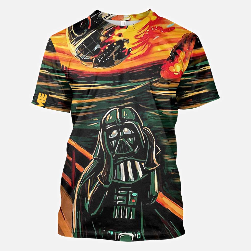 Scream On The Dark Side - Personalized The Force All Over T-shirt and Hoodie