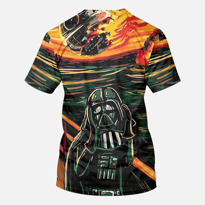 Scream On The Dark Side - Personalized The Force All Over T-shirt and Hoodie