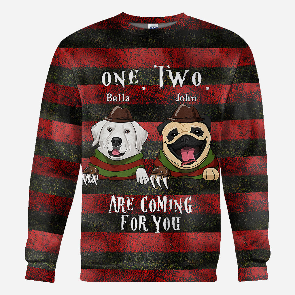 Coming For You - Personalized Dog All Over Shirt