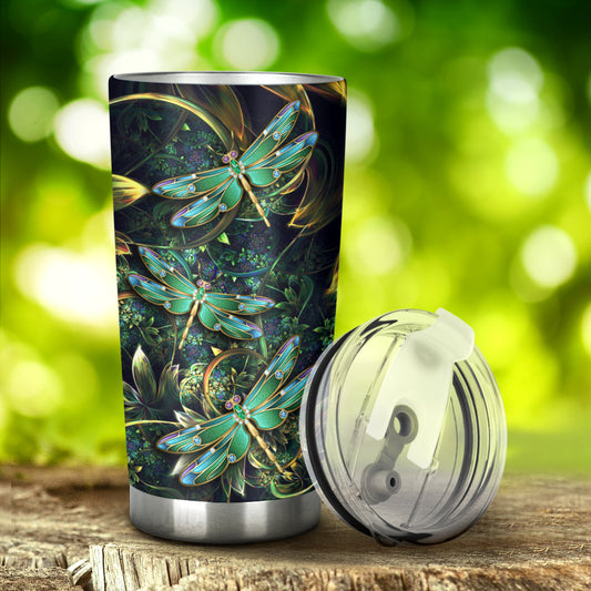 Magic Dragonflies Dragonfly Tumbler 0622