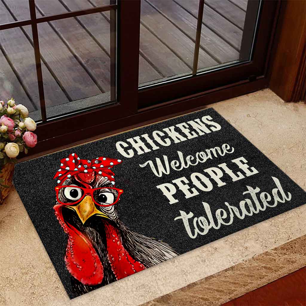 Chickens Welcome Doormat