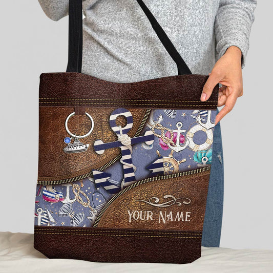 Love Cruise Personalized  Tote Bag