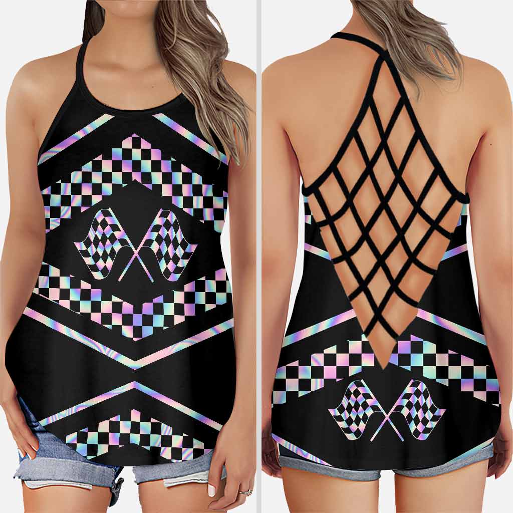 Love Racing Cross Tank Top