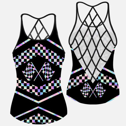 Love Racing Cross Tank Top