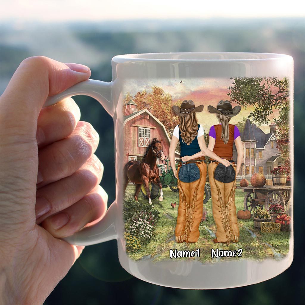 Riding Partners For Life - Personalized Horse Mug