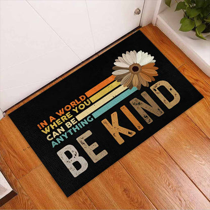 Be Kind - African American Doormat