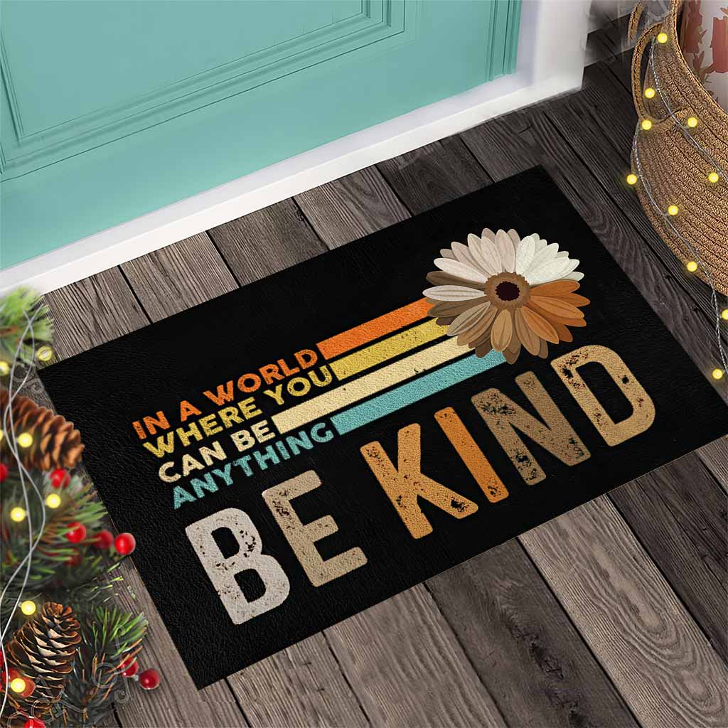 Be Kind - African American Doormat