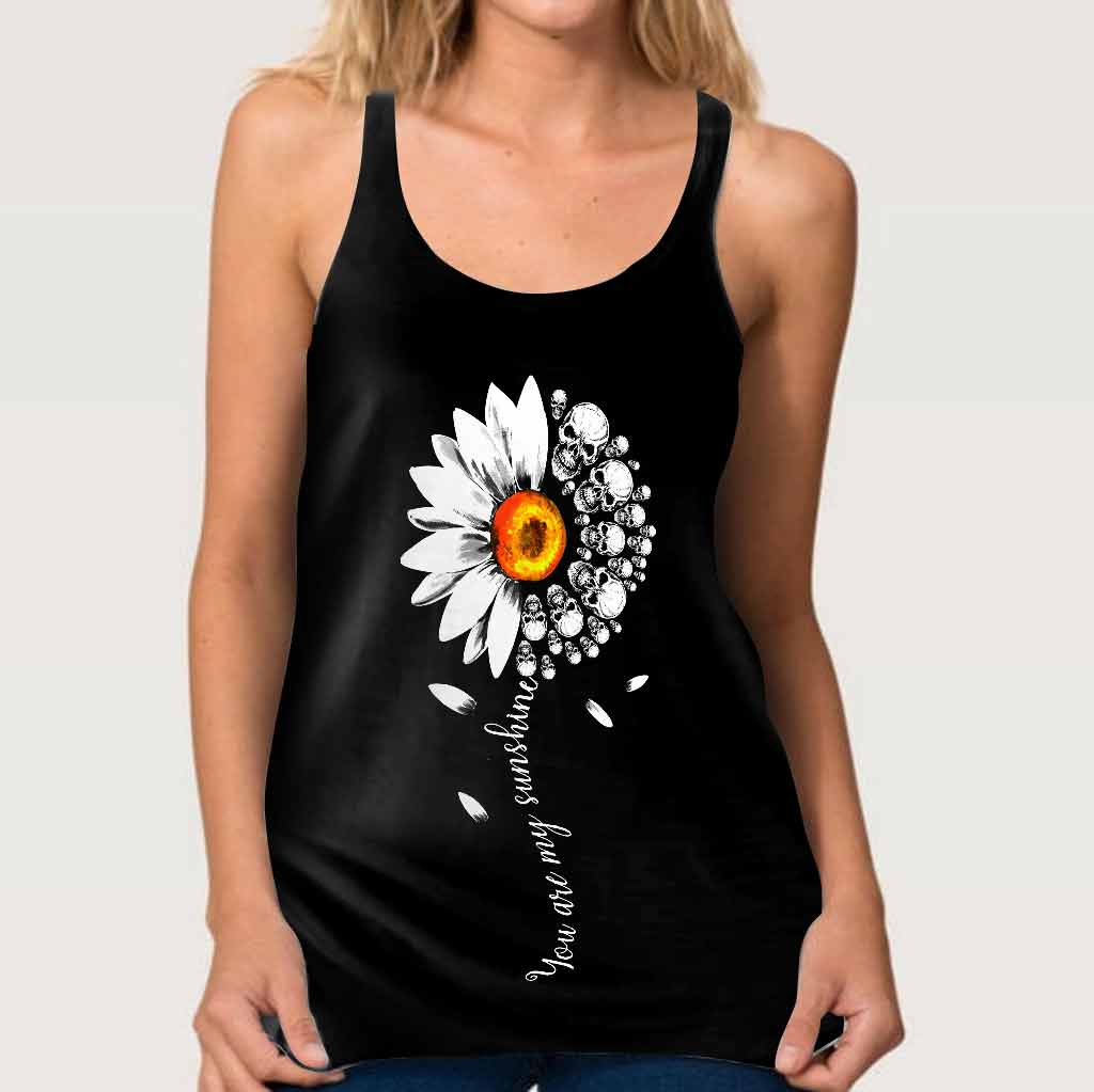 You Are My Sunshine - Skull Cross Tank Top