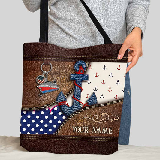 Love Cruising Personalized  Tote Bag