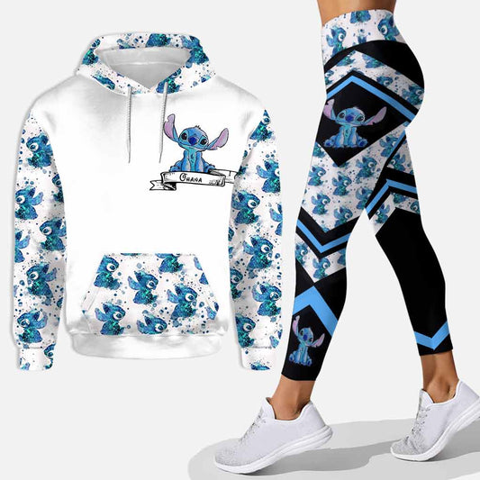 Ohana Means Family - Personalized Hoodie and Leggings