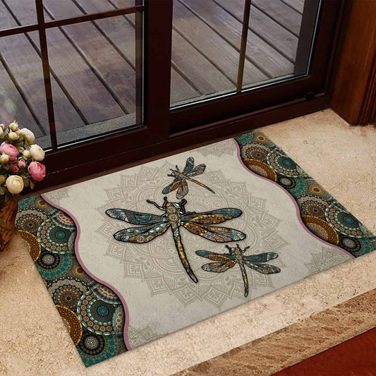 Dragonfly Doormat